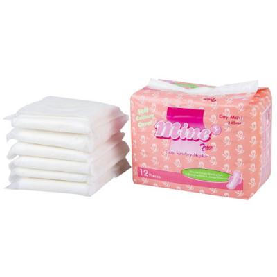 Antibakteriell 240mm Day Use Perforated Sanitary Pads