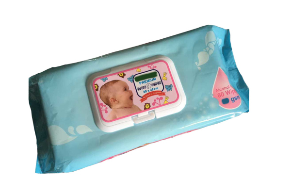 Spunlace-Feuchttücher für Babys, hergestellt in China