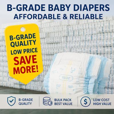 Baby Diaper Stocklots Supplier