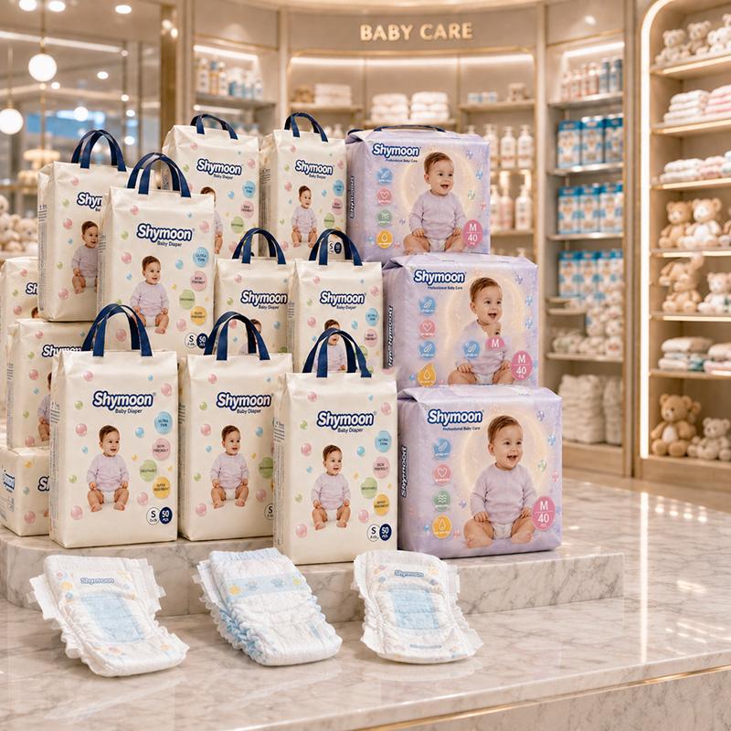 PE Film Backsheet Sleepy Baby Diapers