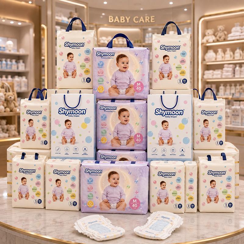 Soft and Breathable Baby Diapers