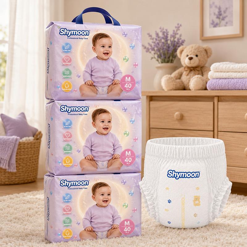 High Absorbency Pull Up Baby Diapers