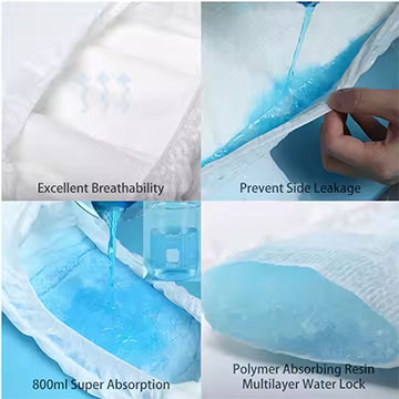 Erforschen Sie das Absorptionsprinzip von Windeln
